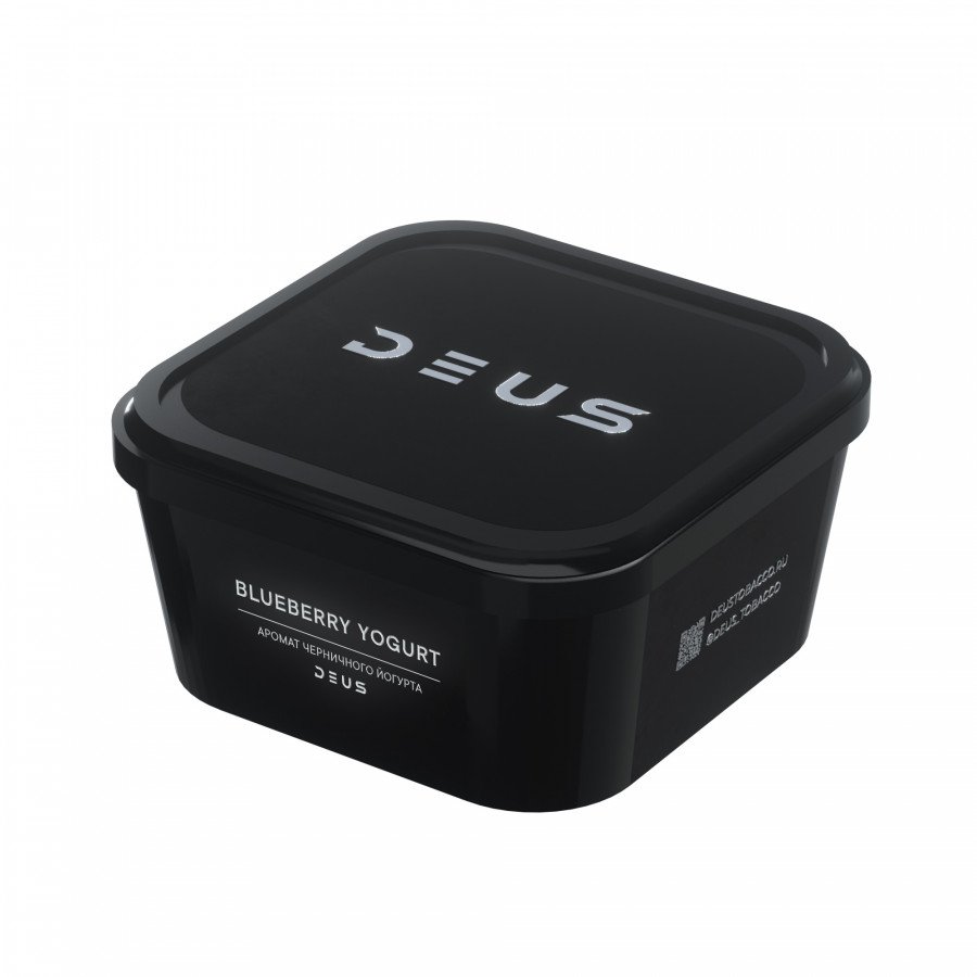 Фото и внешний вид — Табак для кальяна DEUS 250г - Blueberry Yogurt (Черничный Йогурт)