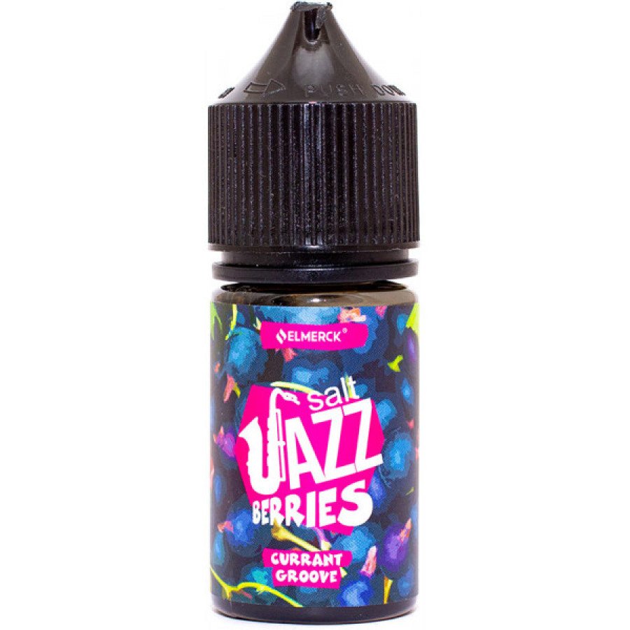 Фото и внешний вид — Жидкость JAZZ SALT - Currant Groove (Черная смородина с кислинкой) 30мл 20мг