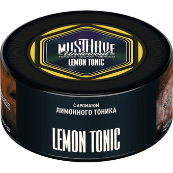 Табак для кальяна MUST HAVE 125гр - Lemon Tonic (с ароматом Лимонного тоника)