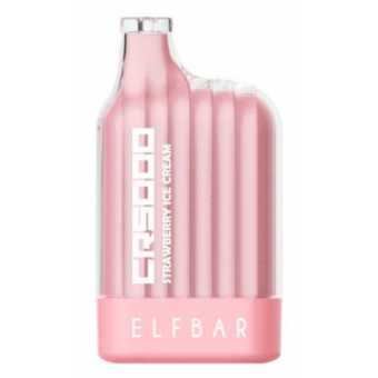 Персональный испаритель ELF BAR 5000 - Клубничное Мороженое