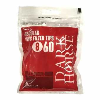 Фильтры сигаретные Dark Horse Regular long 8мм (60шт) 