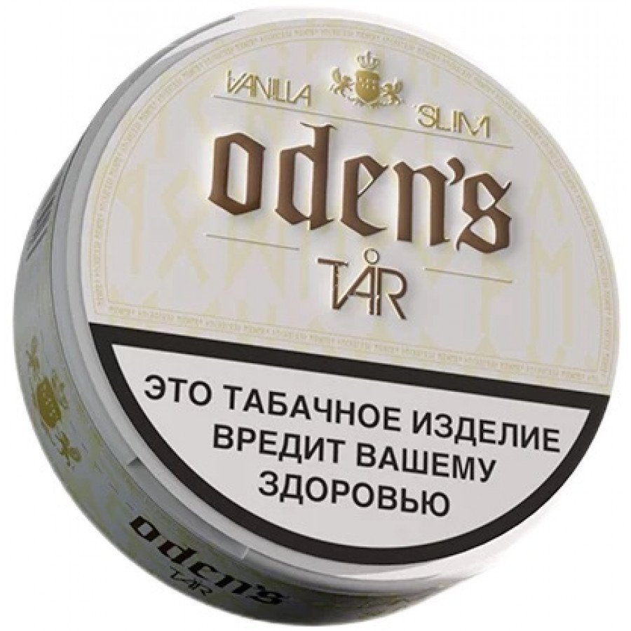 Фото и внешний вид — Табак ODEN'S TAR - Vanilla Slim