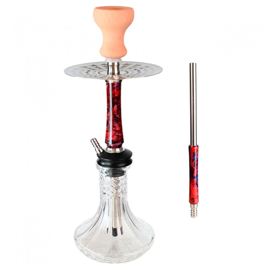 Фото и внешний вид — Кальян SKY MINI - Red (Красный)