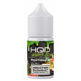 Жидкость HQD V2 ORIGINAL SALT - Mix Fruit (Фруктовый микс) 30мл strong