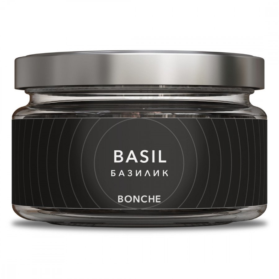 Фото и внешний вид — Табак для кальяна BONCHE 30г - Basil (Базилик)