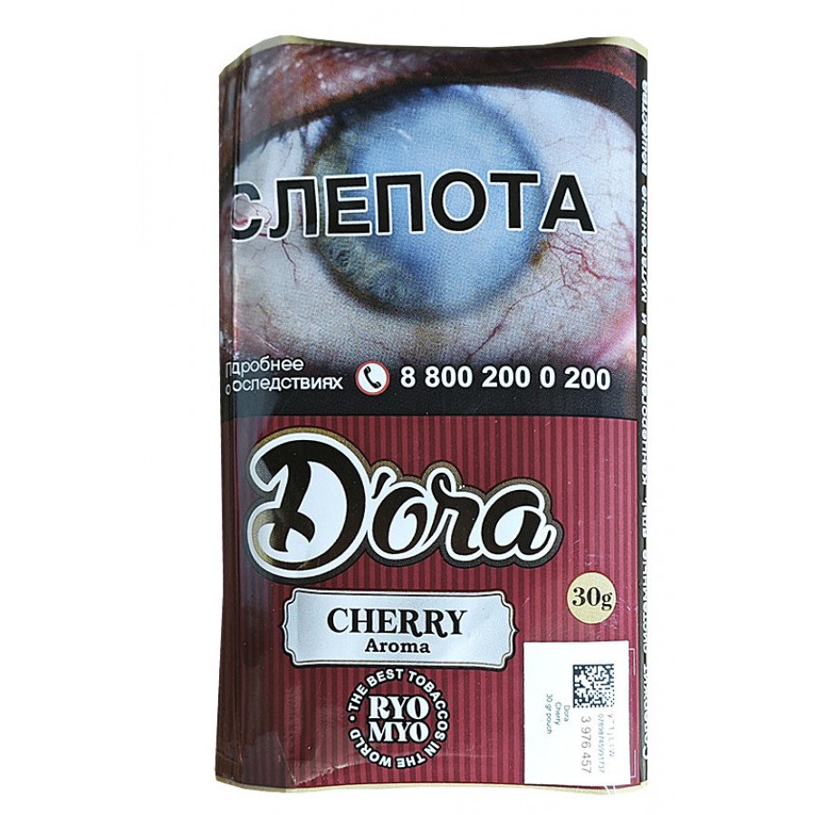 Фото и внешний вид — Сигаретный табак DORA - Cherry 30г