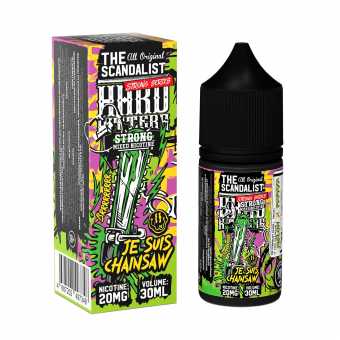 Жидкость THE SCANDALIST HARDHITTERS SALT - Je Suis Chainsaw (Микс дыни и папайи) 30мл strong