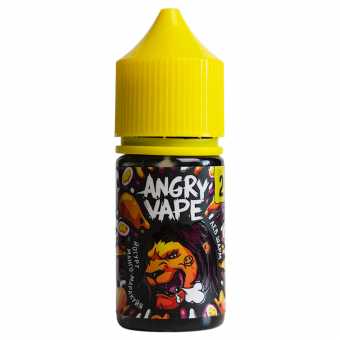Жидкость ANGRY VAPE SALT - Лев Шарм (Йогурт Манго Маракуйя) 30мл 20мг