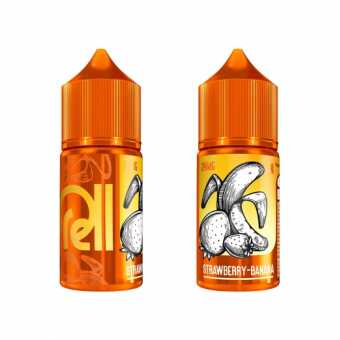 Жидкость RELL ORANGE SALT - Strawberry Banana (Клубника банан) 30мл 20мг