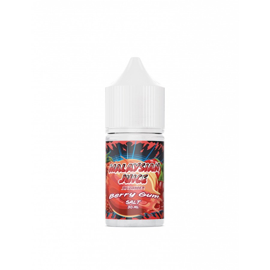 Фото и внешний вид — Жидкость MALAYSIAN JUICE SALT - Berry Gum (Жвачка малина клубника) 30мл 20мг