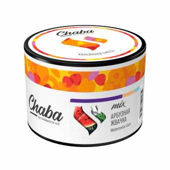 Смесь для кальяна CHABA 40г - Watermelon Gum (Арбузная Жвачка)