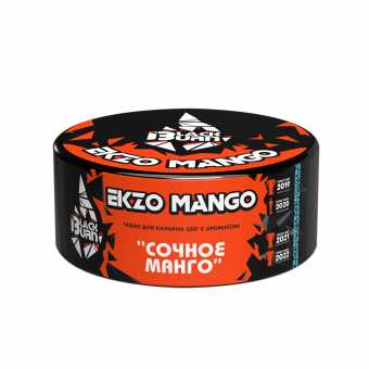 Табак для кальяна BURN BLACK 100гр - Ekzo Mango (Сочное манго)