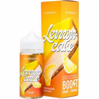 Жидкость MAXWELLS - Lemon Cake (Лимонный пирог) 100мл 0мг