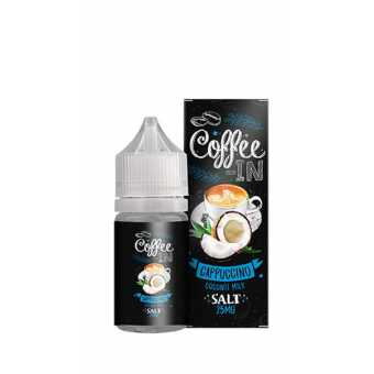 Жидкость COFFEE-IN SALT - Cappuccino Coconut Milk (Капучино с кокосовым молоком) 30мл strong