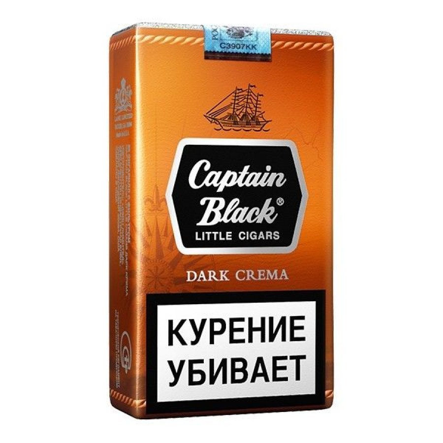 Фото и внешний вид — Сигариллы Captain Black Little Cigars Dark Crema (Дарк Крема 20 шт.)