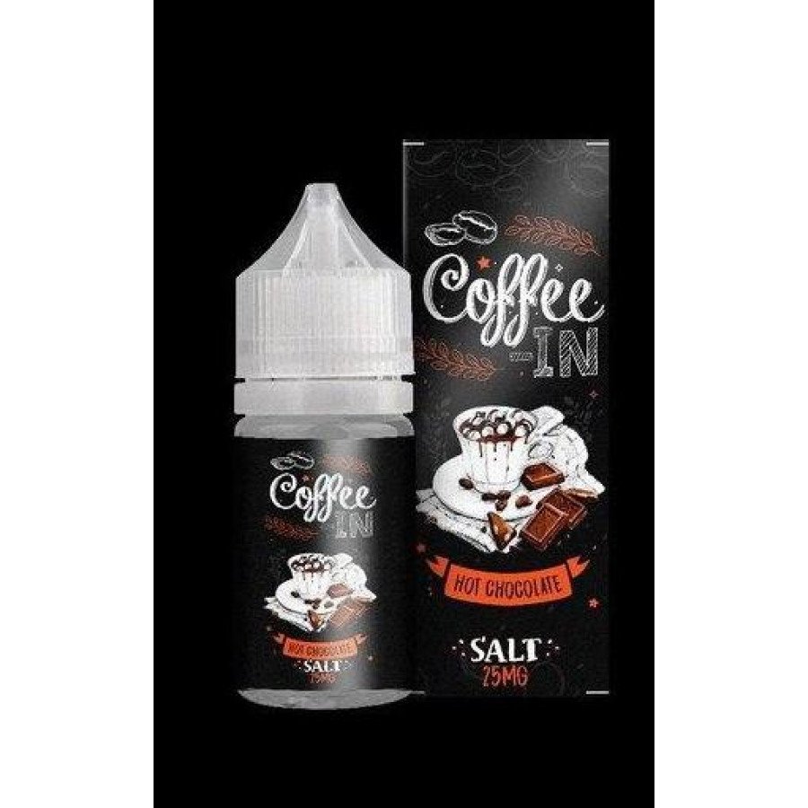Фото и внешний вид — Жидкость COFFEE-IN SALT - Hot Chocolate (Горячий шоколад) 30мл 20мг