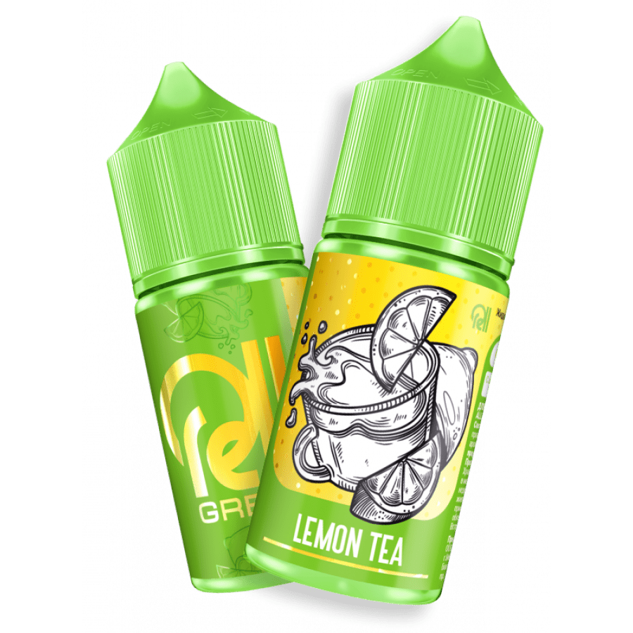 Фото и внешний вид — Жидкость RELL GREEN SALT - Lemon Tea (Чай с лимоном) 30мл 20мг