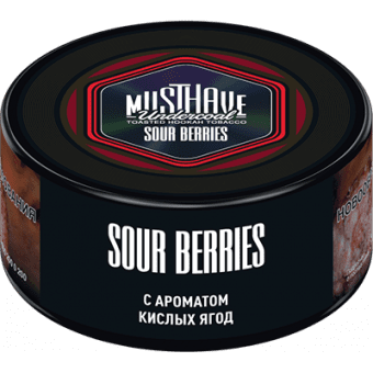 Табак для кальяна MUST HAVE 25гр - Sour Berries (с ароматом Кислых Ягод) 