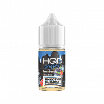 Жидкость HQD ORIGINAL SALT - Fresh Berries (Черника малина виноград) 30мл strong