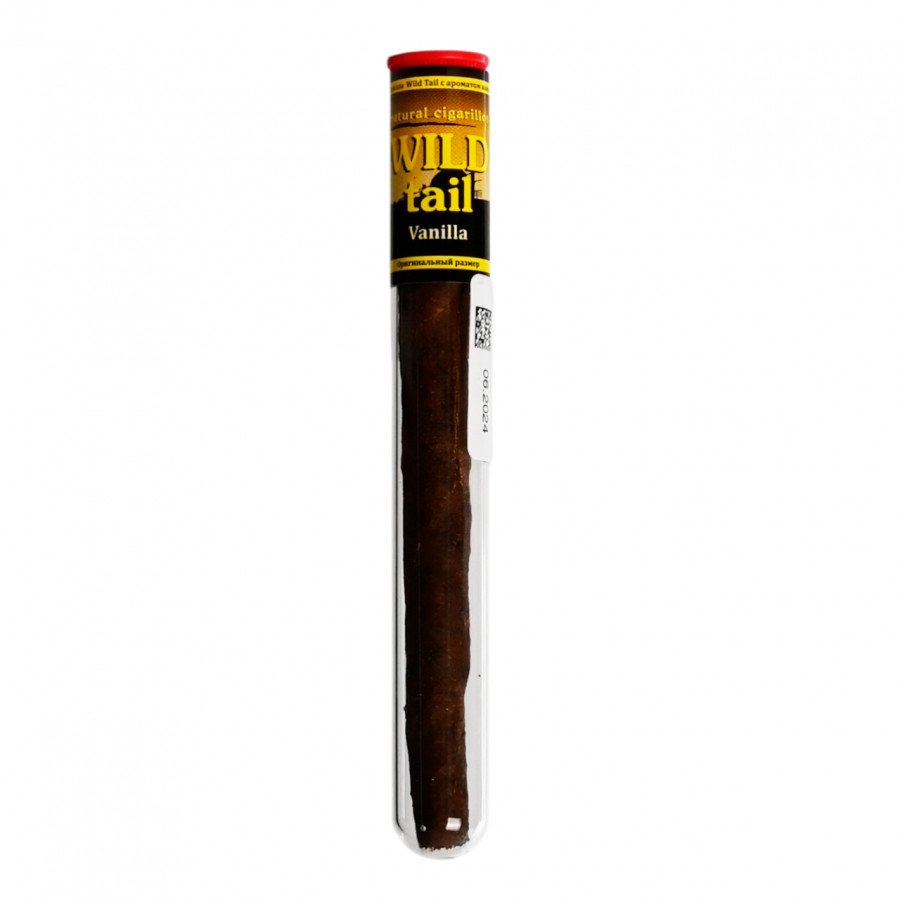 Фото и внешний вид — Сигариллы WILD tail - Vanilla (Ваниль)