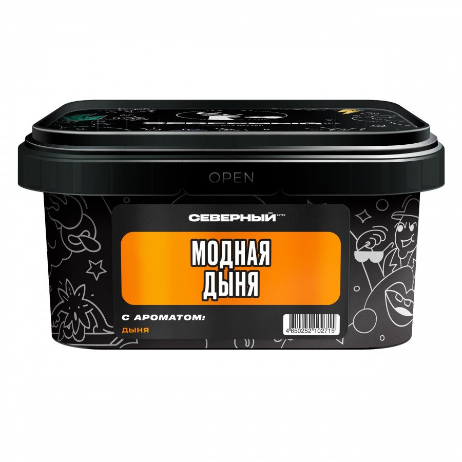 Фото и внешний вид — Табак для кальяна ВЕТЕР СЕВЕРНЫЙ 200гр - Модная Дыня