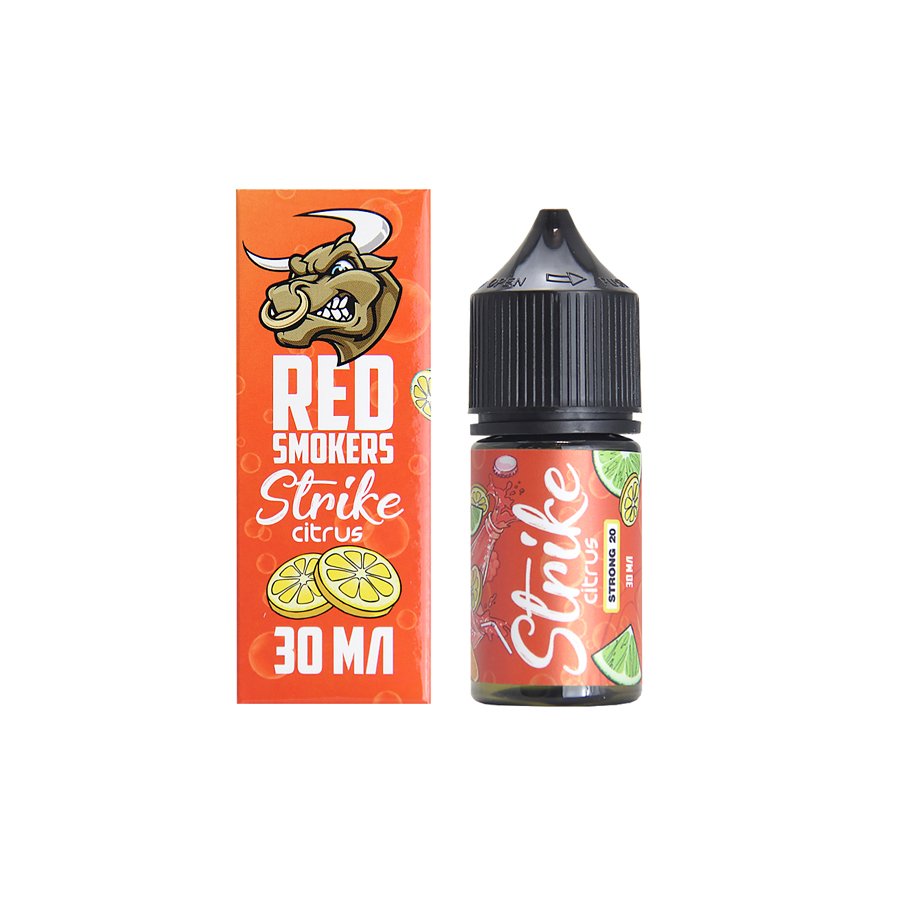 Фото и внешний вид — Жидкость STRIKE ICE SALT - Citrus (Цитрус) 30мл 20мг