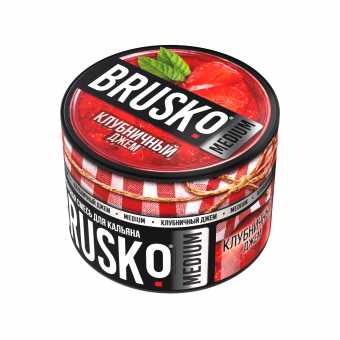 Смесь для кальяна BRUSKO 50г - Клубничный джем