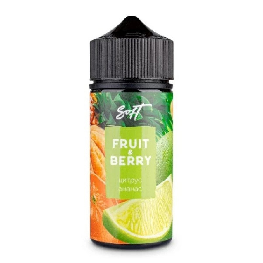 Фото и внешний вид — Жидкость BERRY&FRUIT - Цитрус Ананас 100мл 0мг