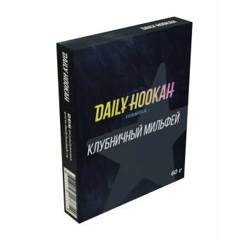 Табак для кальяна "Дэйли Хука" (Клубничный мильфей), 60 г
