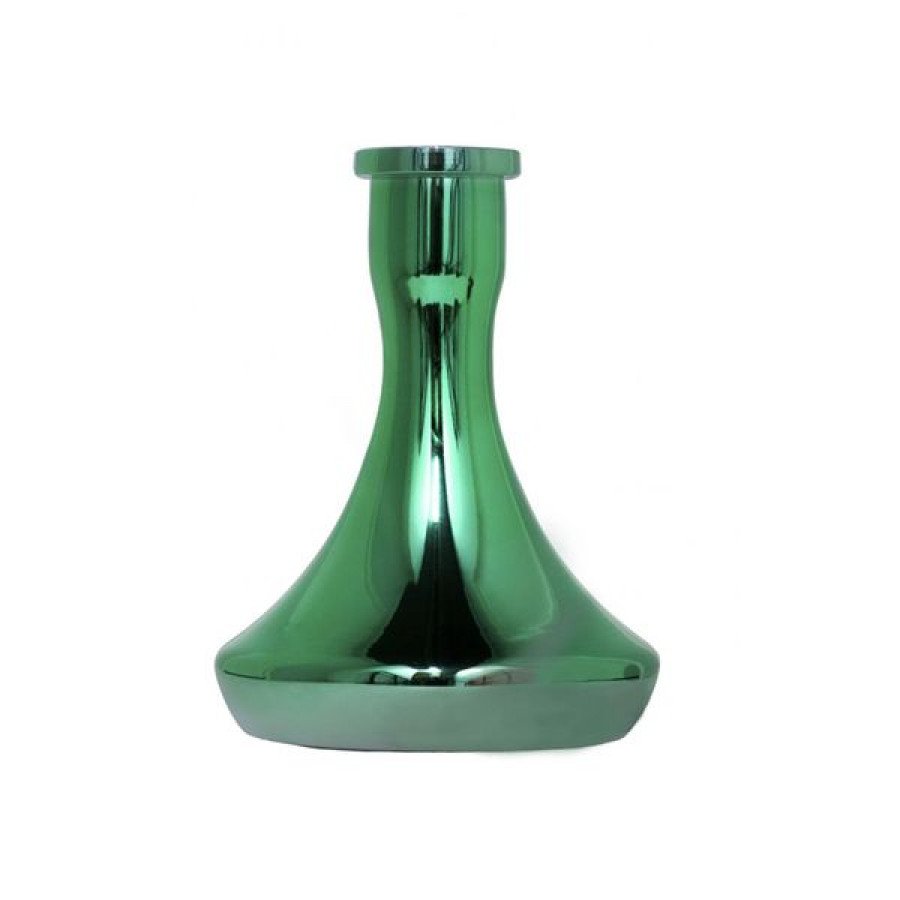 Фото и внешний вид — Колба стеклянная BASE - Green (mirrored)