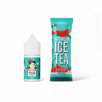 Жидкость CANDYMAN SALT - Watermelon Ice Tea (Холодный зеленый чай с арбузом) 30мл 20мг