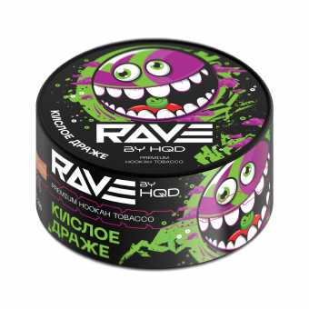 Табак для кальяна RAVE 25г - Кислое драже