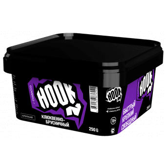 Смесь для кальяна HOOK 250г - Клюквенно-Брусничный