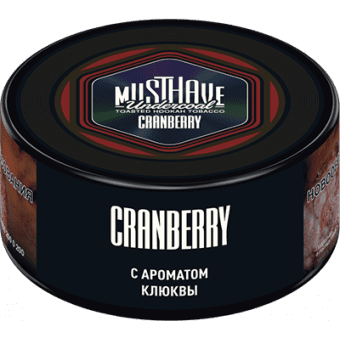 Табак для кальяна MUST HAVE 25гр - Cranberry (с ароматом Клюквы)