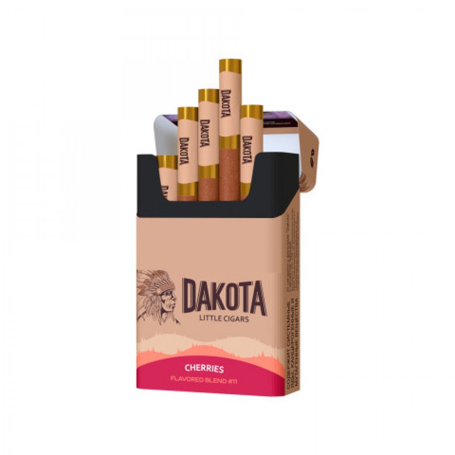 Фото и внешний вид — Сигариллы Dakota Черешня 20шт