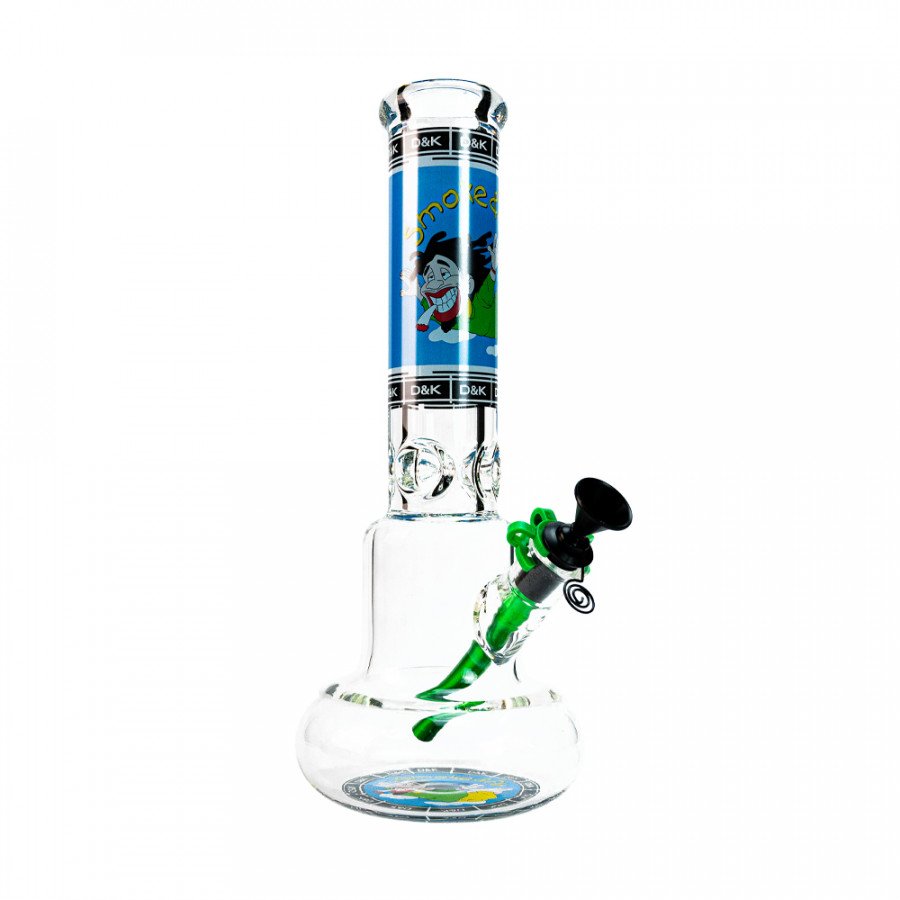 Фото и внешний вид — БОНГ стекло 32,5см WP35/6514-4 рисунок CRYSTAL