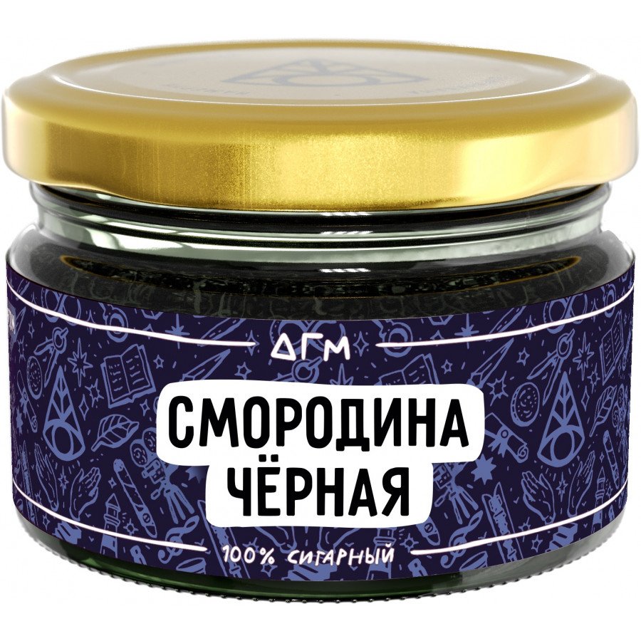 Фото и внешний вид — Табак для кальяна DOGMA 80г - Смородина Черная