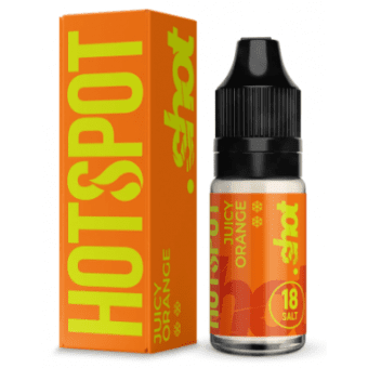 Жидкость HOTSPOT SHOT SALT - Juicy Orange (Апельсиновый сок) 10мл 18мг