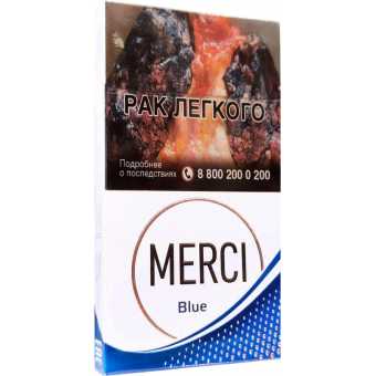 Сигареты MERCI Блю Суперслим