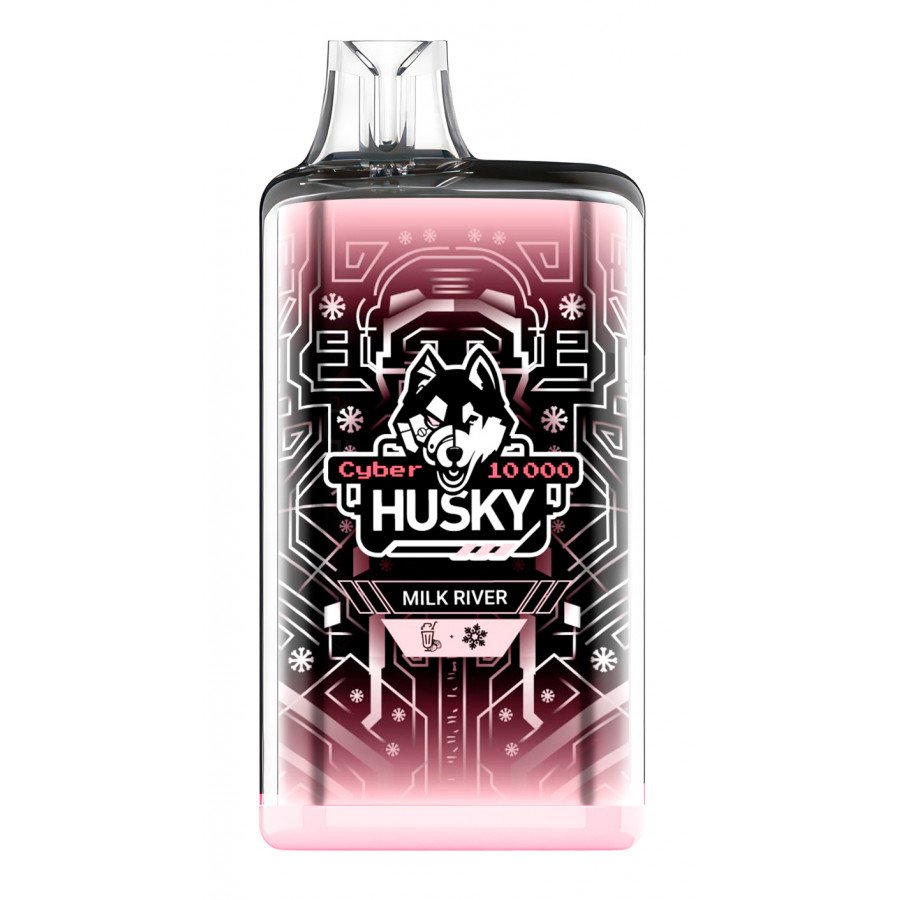 Фото и внешний вид — HUSKY CYBER - Milk River (Клубничный Милкшейк)