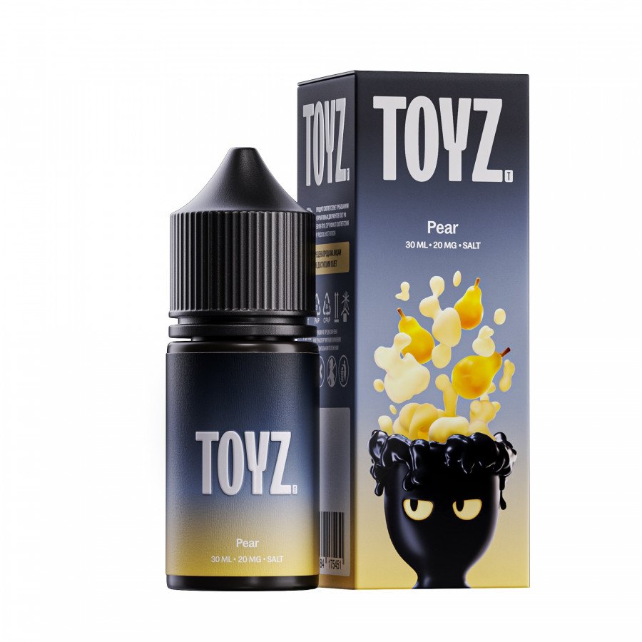 Фото и внешний вид — Жидкость TOYZ SALT - Pear (Груша) 30мл 20мг
