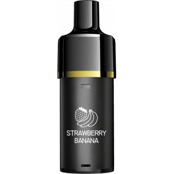 Картридж HQD LUX - Strawberry Banana (Клубника банан)