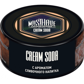Табак для кальяна MUST HAVE 25гр - Cream Soda (с ароматом Сливочного напитка)