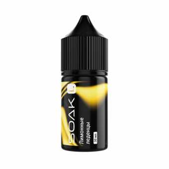 Жидкость SOAK SALT - Lemon Lolipops (Лимонные леденцы) 30мл 20мг