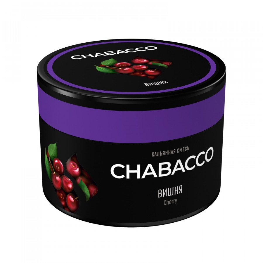 Фото и внешний вид — Смесь для кальяна Chabacco 40г medium - Cherry (Вишня)