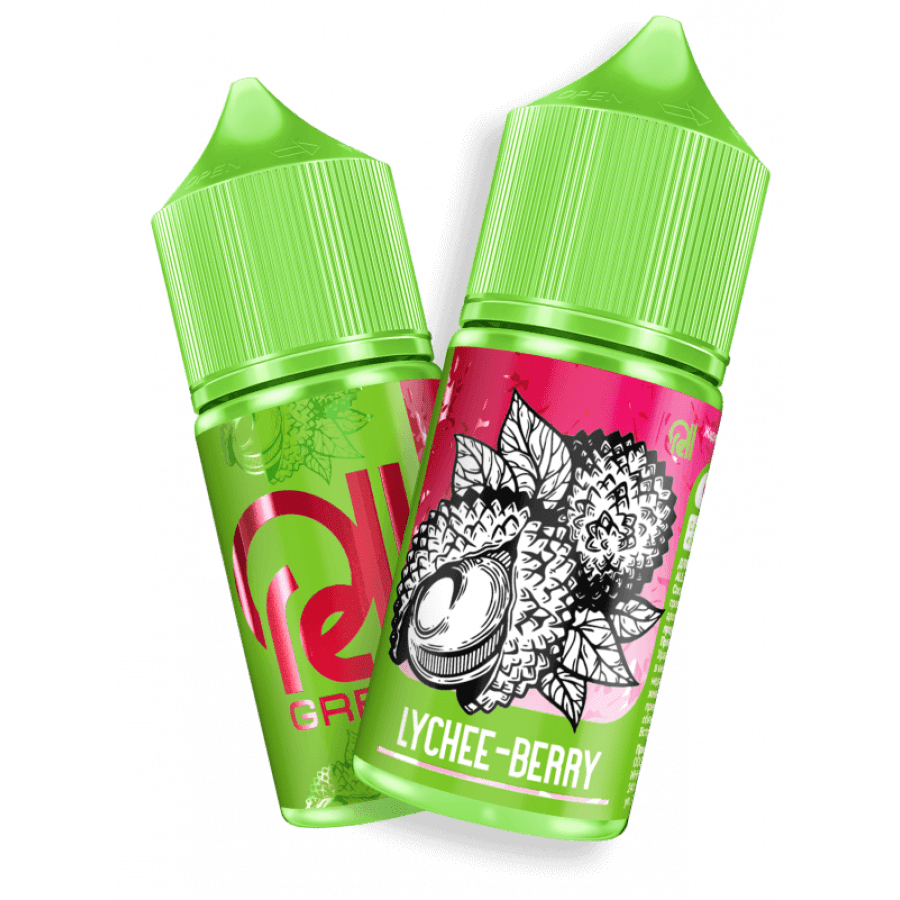 Фото и внешний вид — Жидкость RELL GREEN SALT - Lychee Berry (Ягоды личи) 30мл 20мг