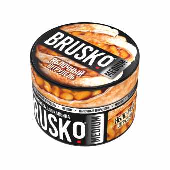 Смесь для кальяна BRUSKO 50г - Яблочный штрудель