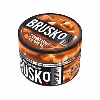 Смесь для кальяна BRUSKO 50г - Сливочная карамель
