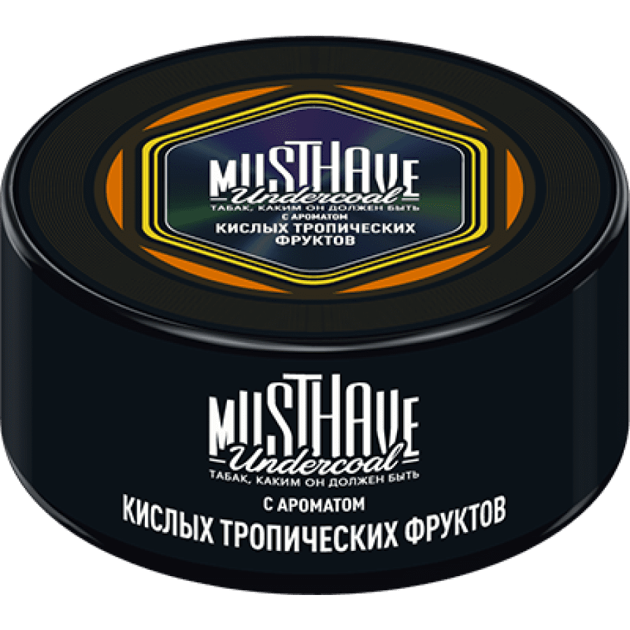 Фото и внешний вид — Табак для кальяна MUST HAVE 25г - с ароматом Кислых Тропических Фруктов