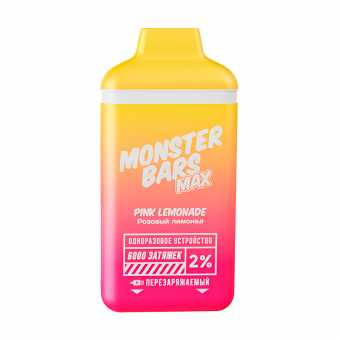 MONSTER BARS MAX - Розовый Лимонад